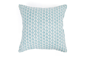 Berkshire Bloom Pillow in Porcelain Blue