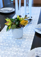 Blue Table Runner: Timeless Elegance | Cardamom Designs