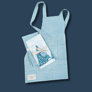 Wintery Kitchen Gift Set #1- with smock style apron