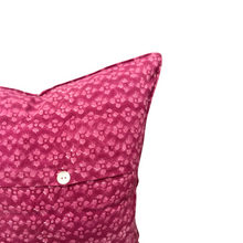 Berkshire Bloom Pillow in Cranberry