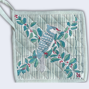 Wintergreen & Jay Potholder - set of 2