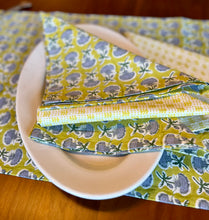 Mix and Match Napkins in Celery