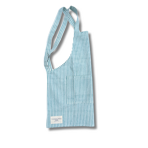 Porcelain Stripe Apron | smock style