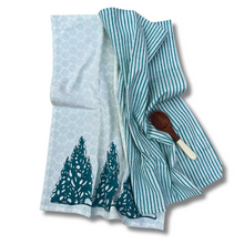 Porcelain Stripes Towel