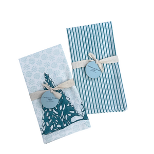 Wintery Kitchen Gift Set #1- with smock style apron