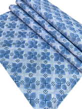 Blue Table Runner: Elegance in Every Stitch | Cardamom Designs