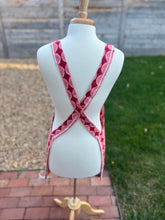 Bobbles Apron in Peppermint - smock style