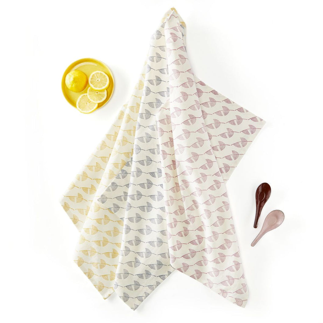 Falling Leaves Kitchen Towels - Set of 3