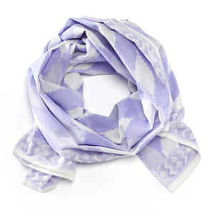 Stepwell Scarf / Sarong in Periwinkle
