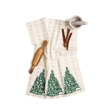 Evergreens and Snowflakes Kitchen Towel (Seconds Quality)